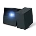 TCL PlayCube DLP Mini Beamer 4K mit Akku, 750 ISO Lumen, Integriertes Offizielles Google TV/Netflix/APV, Autofokus, 6D Trapezkorrektur, Bluetooth und WiFi, DolbyAudio, für Außenprojektion und Heimkino