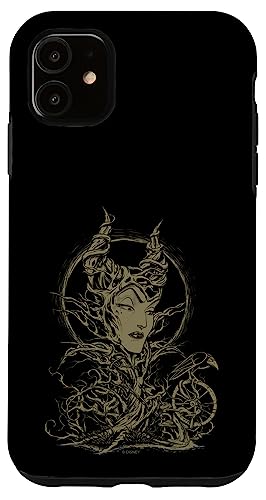 Coque iPhone 11 Maléfique Disney pour éviter les rayures et les bris d'écran