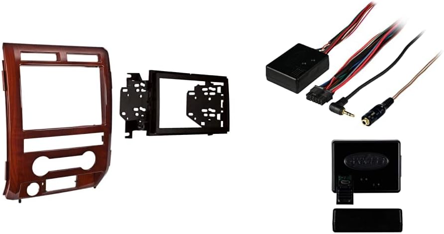 Metra 95-5822MM Double DIN Installation Dash Kit for 2009-2010 Ford F-150 Lariat for Non NAV Equipped Models (Milano Maple)