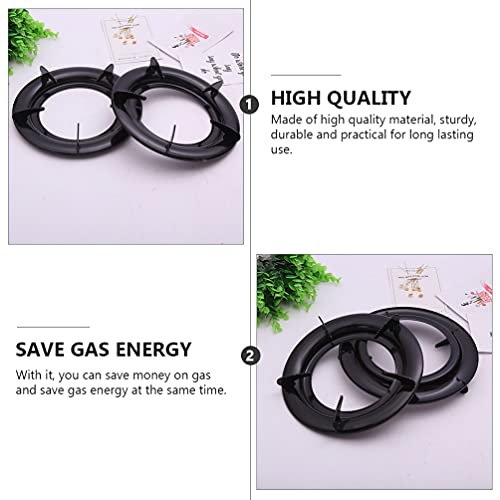 DOITOOL Anel Wok para fogão a gás, cinco garras Wok Rack Burner Grate Peças de reposição para fogão