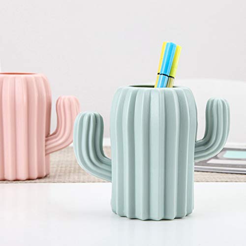 Plastic Vaas, Cactus Vormige Vaas Gedroogde Nordic Stijl Bloem Pannenlap Penhouder Creativiteit Opslag Fles Vetplanten Pot - Afbeelding 5