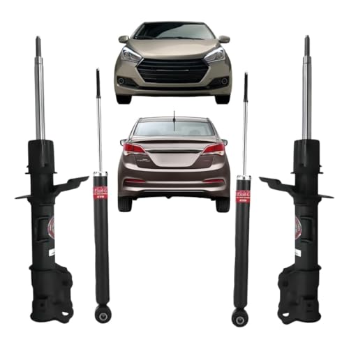 Jogo De Amortecedor Kayaba Dianteiro E Traseiro HB20 E HB20S 2012 A 2019