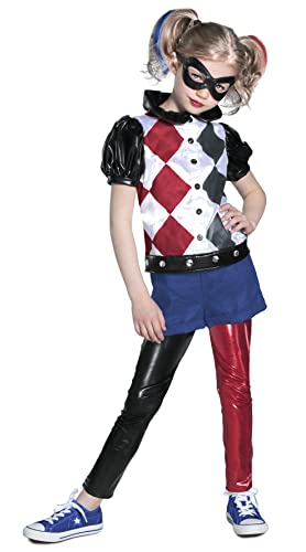 Princess Paradise Dc Superhero Girls Premium Harley Quinn Costume, As Shown, Medium #TOP24