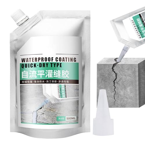 Reparación de grietas en concreto autonivelante sellador de cemento 500 ml