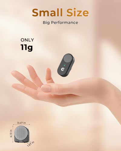 Image of GRENARO Wireless Voice Amplifier for Teachers, 10W Portable Voice Speake with Wireless Microphone, Bluetooth 5.3, Support for Classroom, Presentation, Training & Tour Guide (10W Wireless)
