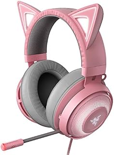 Razer Kraken Kitty RGB USB Gaming Headset: THX 7.1 Spatial Surround Sound