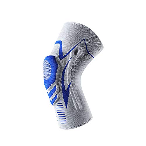 Kniebandage für Sport,Kniebandage stabilisiert und unterstützt das Gelenk für Männer Damen,Knie Bandage mit Silikonring für Fitness oder Joggen