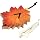 Suttaya Jaw Harp with Maple Leaf Wooden Case - Handmade Mouth Harp Instrument, Stainless Steel Jew's Harp for Beginners & Professionals, Portable Musical Gift Set - 6