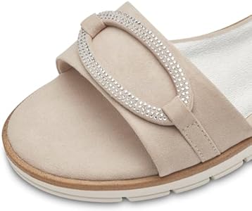 MARCO TOZZI Wedge Sandal by Guido Maria Kretschmer 2-28603-42 dames, Dune, 40 EU