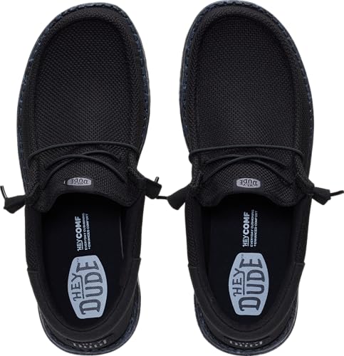 Image of HEYDUDE Men's Wally Funk Mesh Field Camo Slip On Shoe | Mesh Casual Loafers | Lightweight Travel Ready Fit