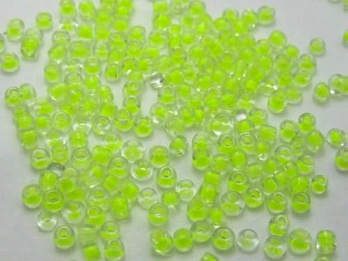 5000 Cuentas de 2 mm con Revestimiento de Color Verde césped en el Interior + Caja de Almacenamiento (predeterminada)