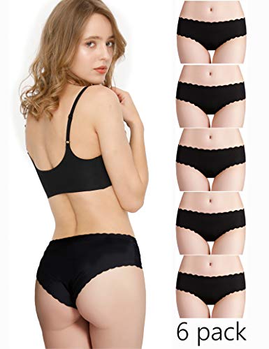 Donpapa-Bragas-para-Mujer-Pack-sin-Costuras-Invisible-Braguitas-Microfibra-Rayas-Brief-Bikini-CulottePack-de-36