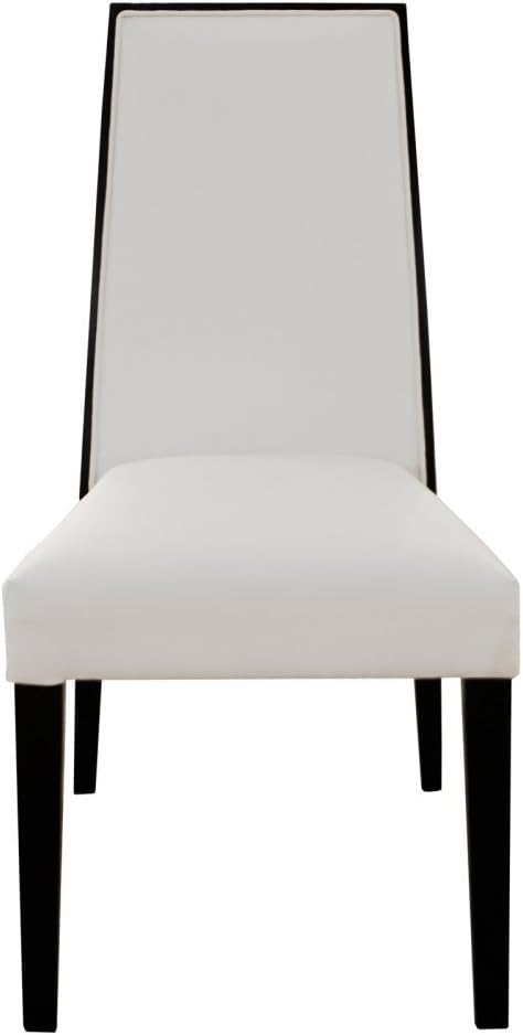 Sharelle Furnishings Samba Bonded Leather Dining Side Chair, Wenge, Set of 2