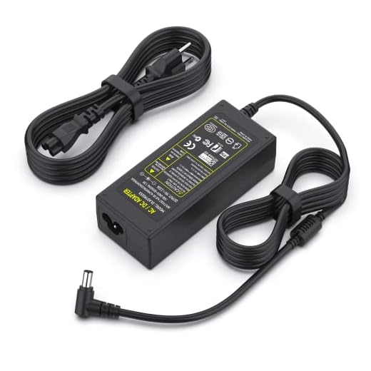 19V Power Cord for Samsung TV 32" UN32J4000, UN32J4000AF, UN32J400DAF, UN32J400DAFXZA, UN32J5205, UN32J5205AF, UN32J5205AFXZA, UN32J5003, UN32J5003AF; Model A4819-FDY, BN44-00835A Power Supply Cord