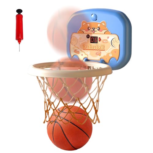Mini anneau de basket-ball interactif mural avec compteur de score enfant