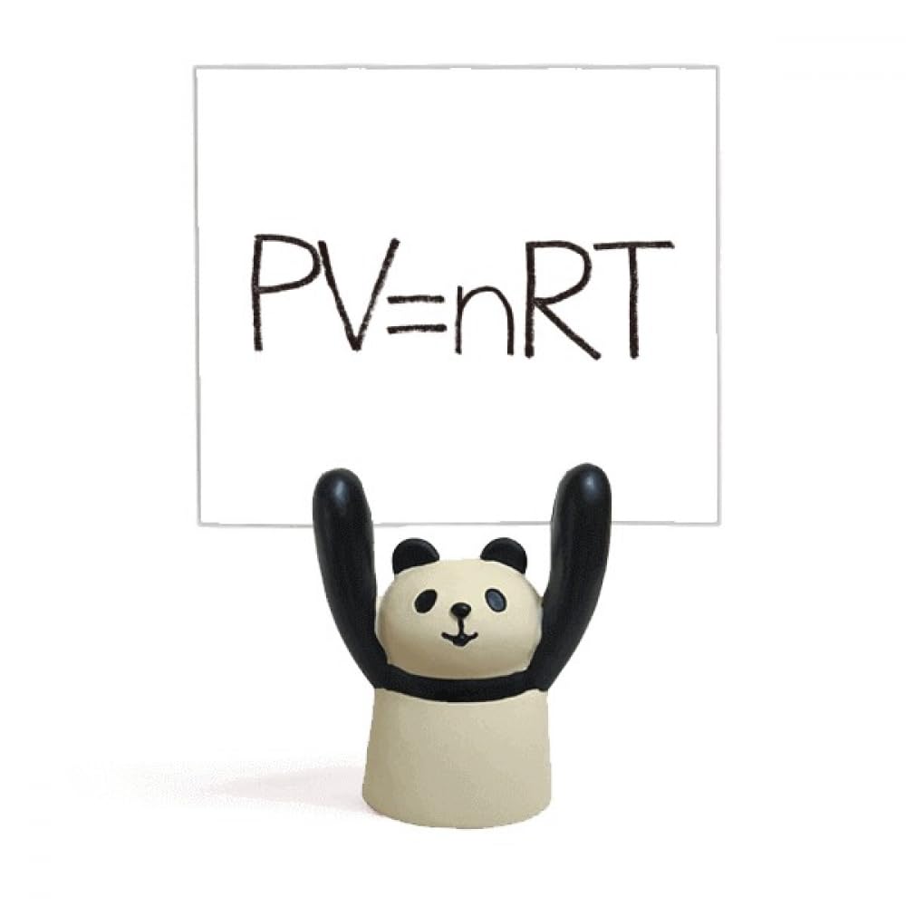 Support pour mémo Chestry Kowledge avec pince stable motif panda - 4