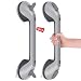 Produktbild LORESJOY Haltegriff Dusche Haltegriffe für Senioren, 2x16in Haltegriff mit Saugnapf für ältere Menschen, Mobiler Badezimmer Haltegriff Anti Rutsch Saugnapf für Bad Wc Ohne Bohren Dusche Haltegriff