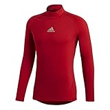 Climawarm Isolierung adidas Herren Alphaskin Longsleeve Warm T-Shirt, Power red, L