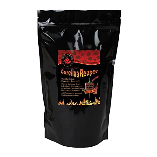 Chocolate Carolina Reaper Pepper Powder by Magic Plant