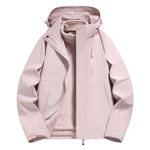 Veste softshell homme imperméable avec manches longues et manteau d'hiver coupe-vent