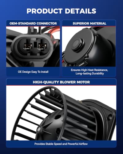 Image of KAX Blower Motor for Camaro /Firebird 1998-2002, Cavalier /Sunfire 1995-2005