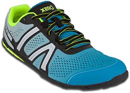Xero Shoes Men's HFS Running Shoes - Zero Drop, Lightweight & Barefoot Feel, Glacier Blue, 10.5