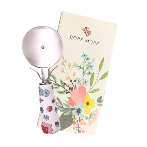 DLM040 Bomboniere Bore More: Grattugia, Apribottiglia, Tagliapizza, Paletta per Dolci elganti e raffinate per Anniversari Matrimonio Battesimo Comunione (Tagliapizza)