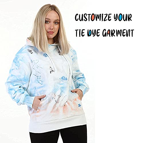 Spray Paint For Clothes & Textiles | Make Your Own Tie Dye Fashion | 6 Solid Colors Dark Turquoise, Purple, Fucshia, Grass Green, Orange, Dark Blue | Paint Jackets, Make Your Own Tshirts And Clothing #TOP5