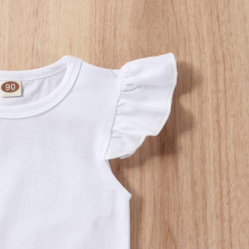 Toddler Kids Baby Girl Outfits Princess Vest Long Sleeve Shirt Top4