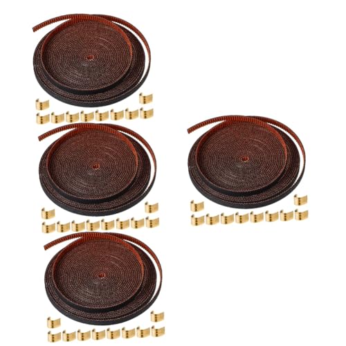 Courroie de distribution CNC iplusmile anti-glissement avec attaches cuivre robustes