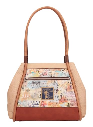 Sac triangle Anekke multicolore au design géométrique et taille unique - 4