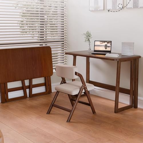 Bureau pliable pour petits espaces idéal comme table de travail ou secrétaire compact - 3