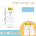Panxxsen 10 Pack 8 Fluid Oz Plastic Honey Bear Bottle