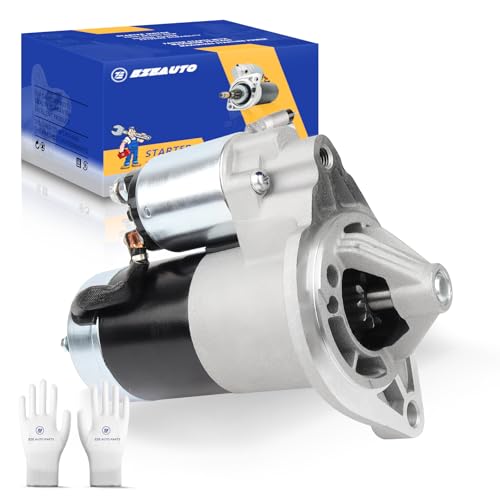 Image of Ezexpreze 17749 Jeep Starter Replacement New for 4.0L 1999-2001 Cherokee, 1999-2002 Grand Cherokee TJ, 1999-2004 Wrangler, L6, 56041012AB AC AD SMT0077 410-48052 17749N 336-1691A M001T84381 12V 1.6kW