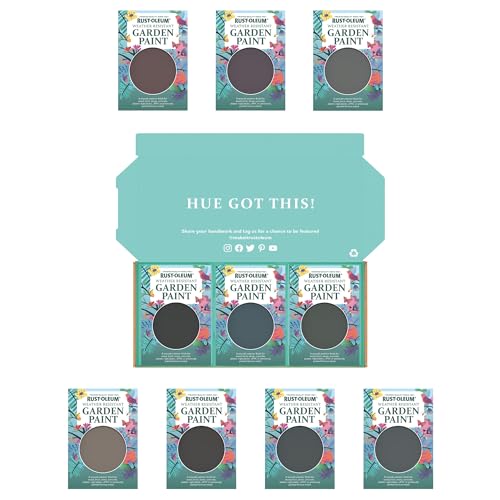 Rust-Oleum Garden Paint in Matt Finish – Moody Darks Tester Box