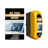Cepillo de limpieza de película de para coche, 120 ml, antivaho, accesorio de limpieza antilluvia, limpiacristales de visión clara, para interior y exterior, espejo retrovisor faros, neumáticos