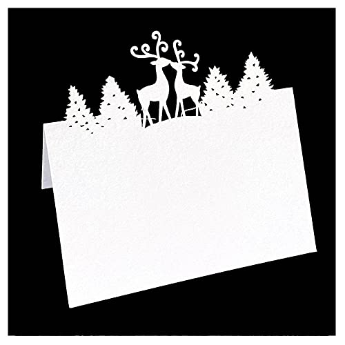 Carte de position de table de mariage : 100 marque-places de Noël