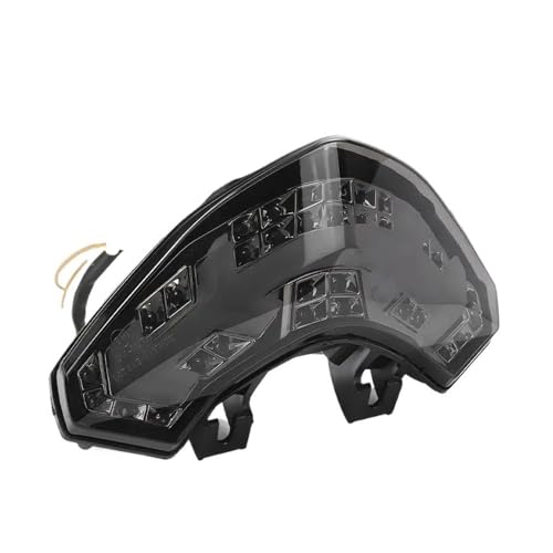 Feu arrière LED moto avec clignotant jaune et résistance pour Multistrada 1200 2010-2014