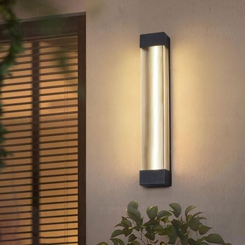 Lámpara LED de pared exterior impermeable para iluminar patios oscuros 5