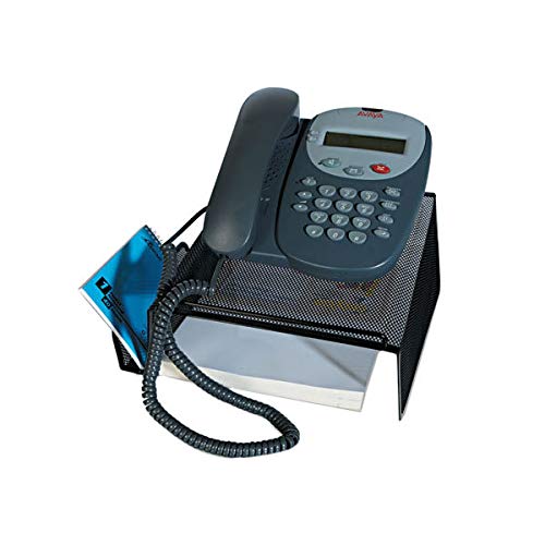 1InTheOffice Telephone Stand Desktop, Mesh - Thumbnail 3