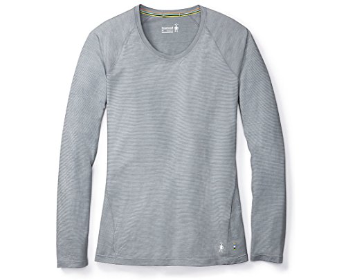 Smartwool Merino 150 Baselayer Pattern Long Sleeve Dark Pebble Gray XS