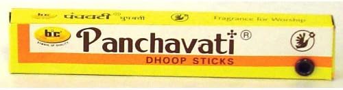 Panchavati Dhoop - King Size - 10 Logs per Box - Sold in Set of 4 Boxes