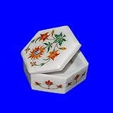 Marmor Alabaster Einlage Boxen 360