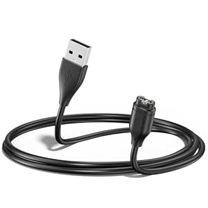 Vancle USB Ladekabel Ladegerät für Garmin Uhr Ladekabel, Tragbares Garmin Watch Ladegeräte (50cm)