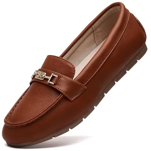 Image of Women's Loafer Shoes Leisure Slip On Work Shoes Comfort Walking Flats