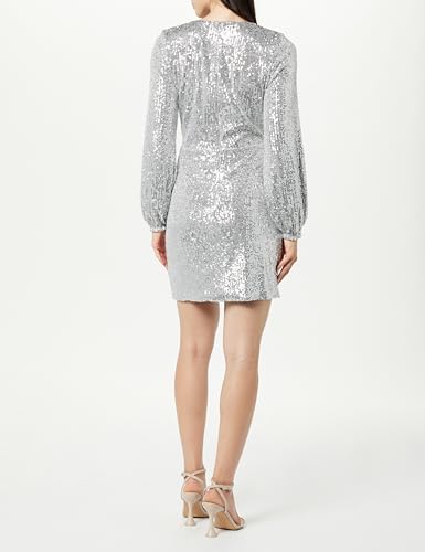 Robe portefeuille à sequins Helena création chic et coupe parfaite - 2