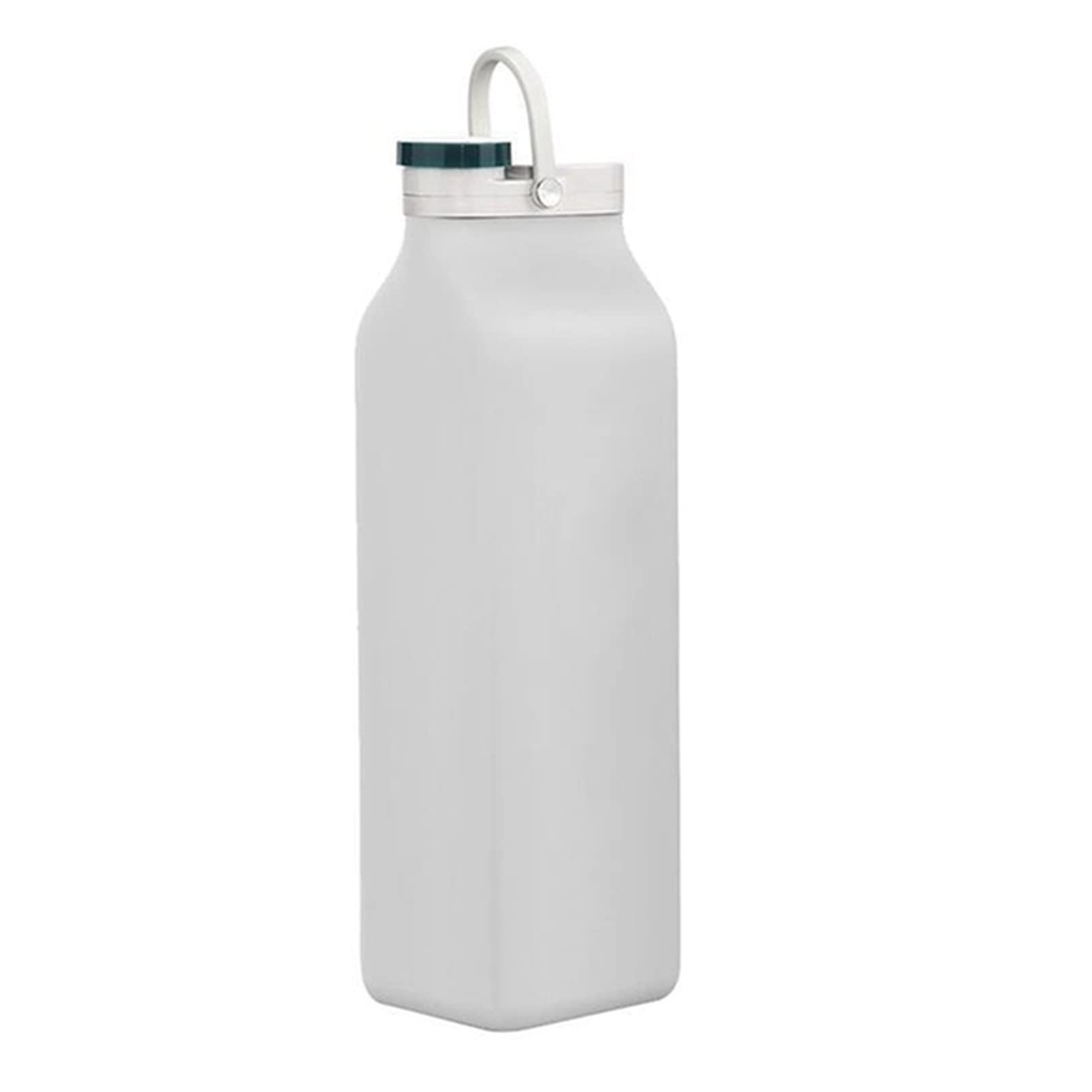 Wasserglas 600 ml Outdoor silikon zusammenklappbare wasserflasche Food Grade tragbare Faltbare Trinken wasserbottle wasserflaschen Wasserglas Grau(Grey)