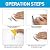 BONCART Spackle Wall Repair Kit, Drywall Repair Patch Kit,Wall Mending Agent Putty,Wall Repair Paste Plaster for Wall Crack/Nail Hole,Wall Repair Patch Kit with Scraper/Sandpaper