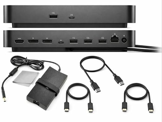 Dell Pro Dock WD25 Universal Docking Station Bundle - Hub USB-C/USB-A