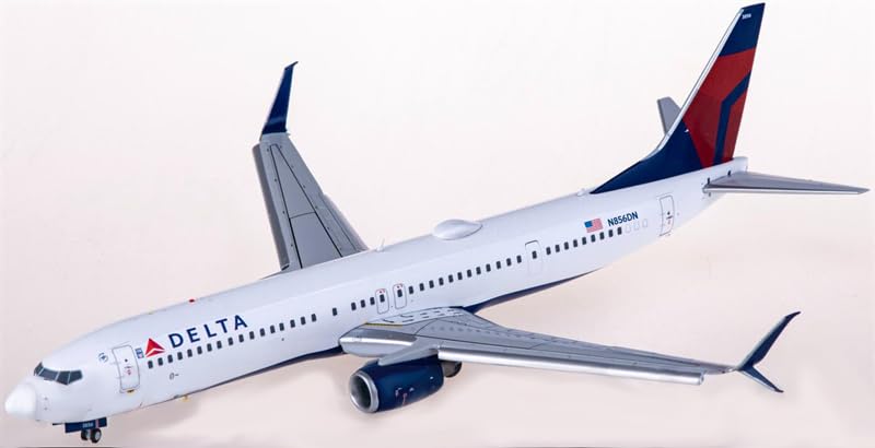 GeminiJets for Delta Airlines for Boeing B737-900ER N856DN Flaps Down 1:200 Aircraft Pre-Built Model